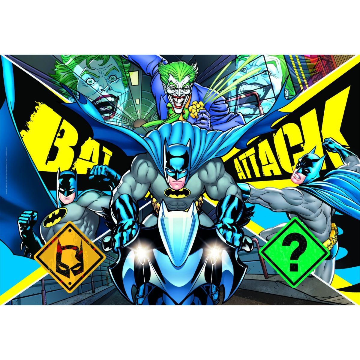 Clementoni Rompecabezas Batman Bat Attack 104 Pza