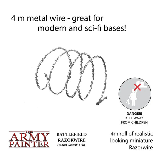 The Army Painter Battlefield Basing Battlefield Razorwire
