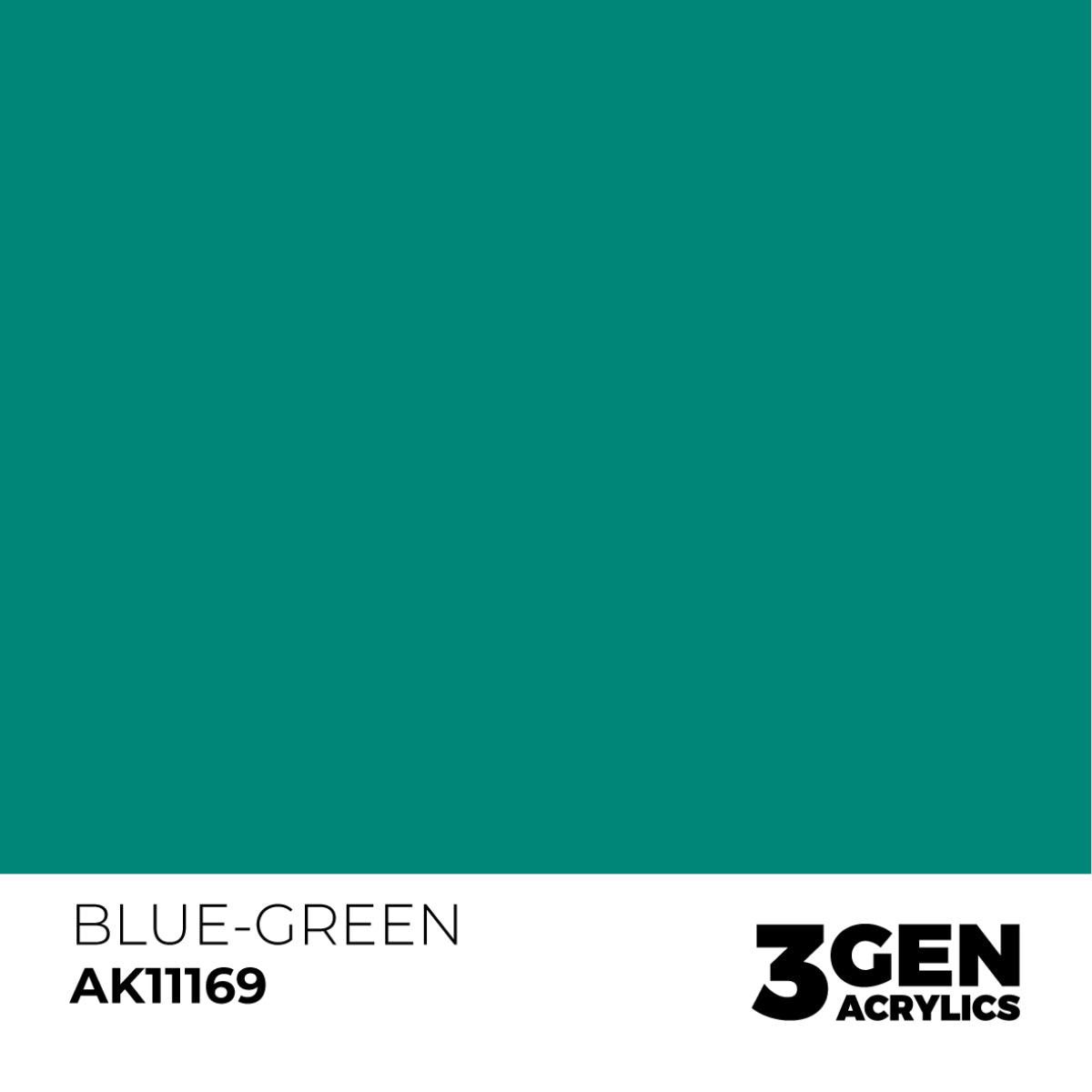 Ak Pintura Acrílica Gama Genérica AK11169 Blue-Green 18ml
