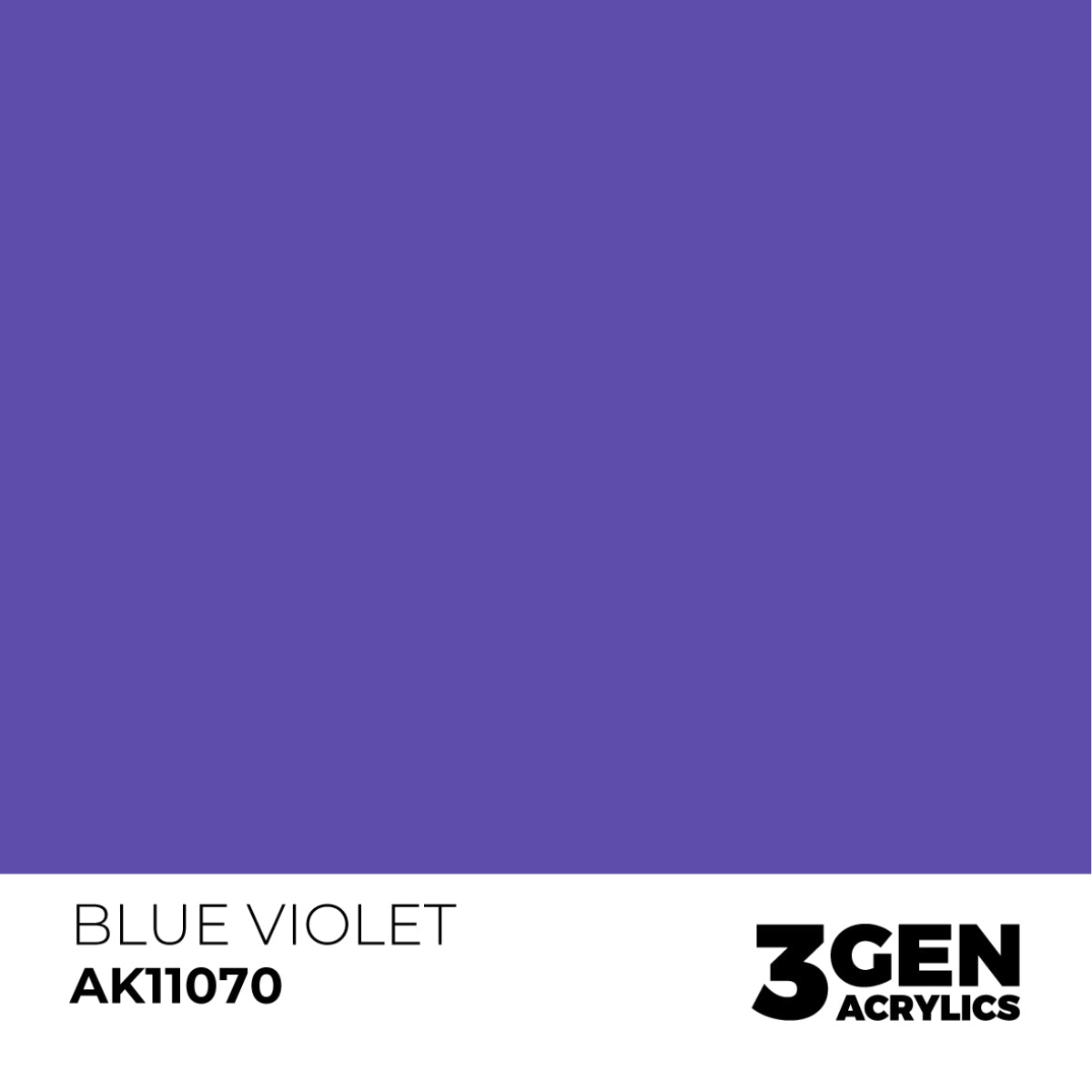 Ak Pintura Acrílica Gama Genérica AK11070 Blue Violet 18ml