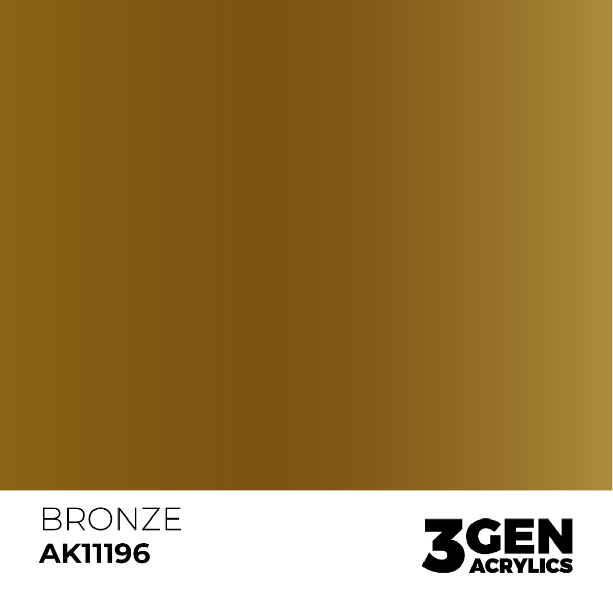 Ak Pintura Acrílica Gama Metallic AK11001 Bronze 18ml