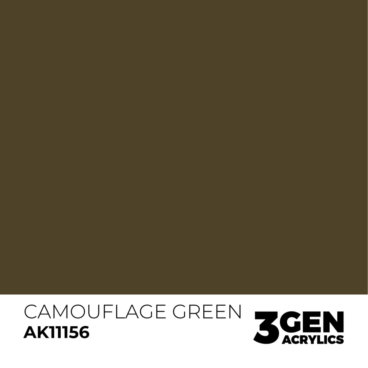 Ak Pintura Acrílica Gama Genérica AK11156 Camouflage Green 18ml