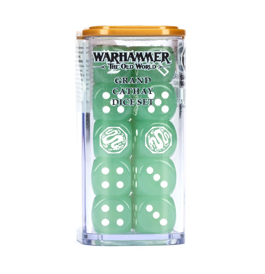 Gw Warhammer The Old World Grand Cathay Dice Set Dados