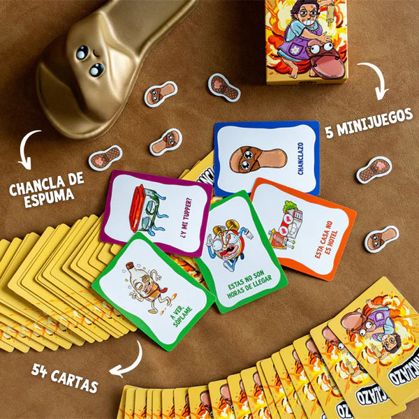 Ideotas Chanclazo Juego De Mesa - En Español