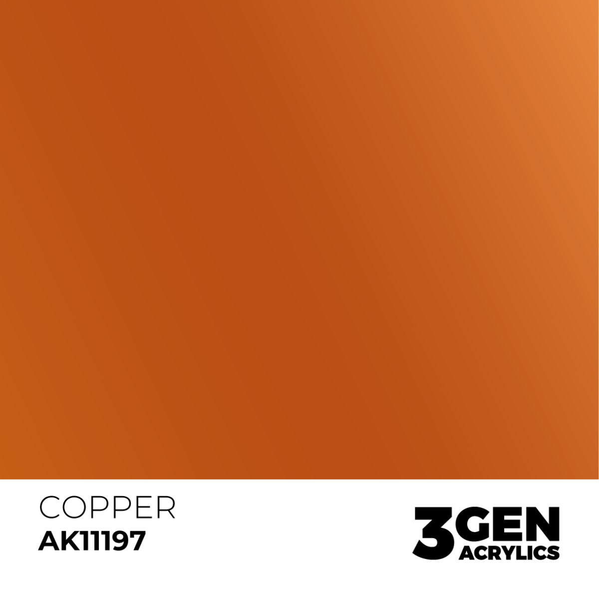 Ak Pintura Acrílica Gama Metallic AK11197 Copper 18ml
