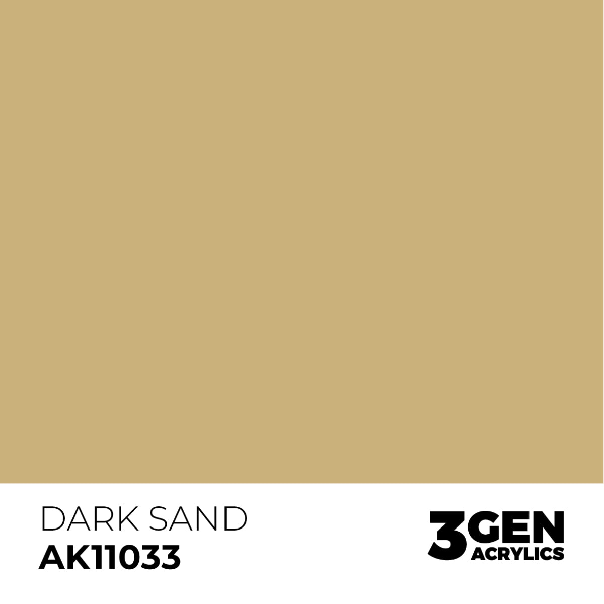 Ak Pintura Acrílica Gama Genérica AK11033 Dark Sand 18ml