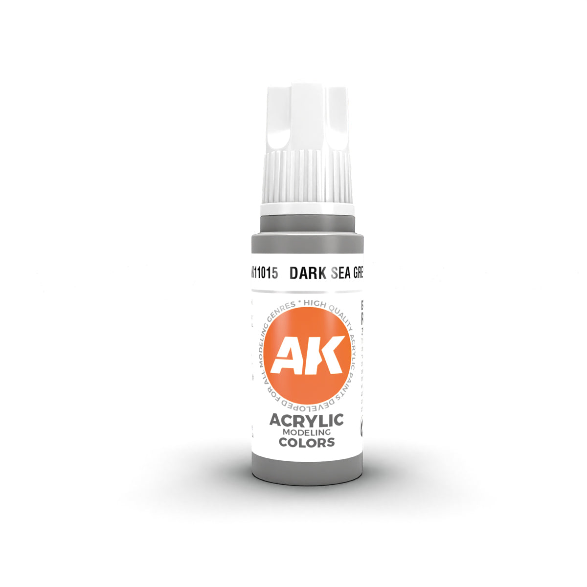 Ak Pintura Acrílica Gama Genérica AK11015 Dark Sea Grey 18ml