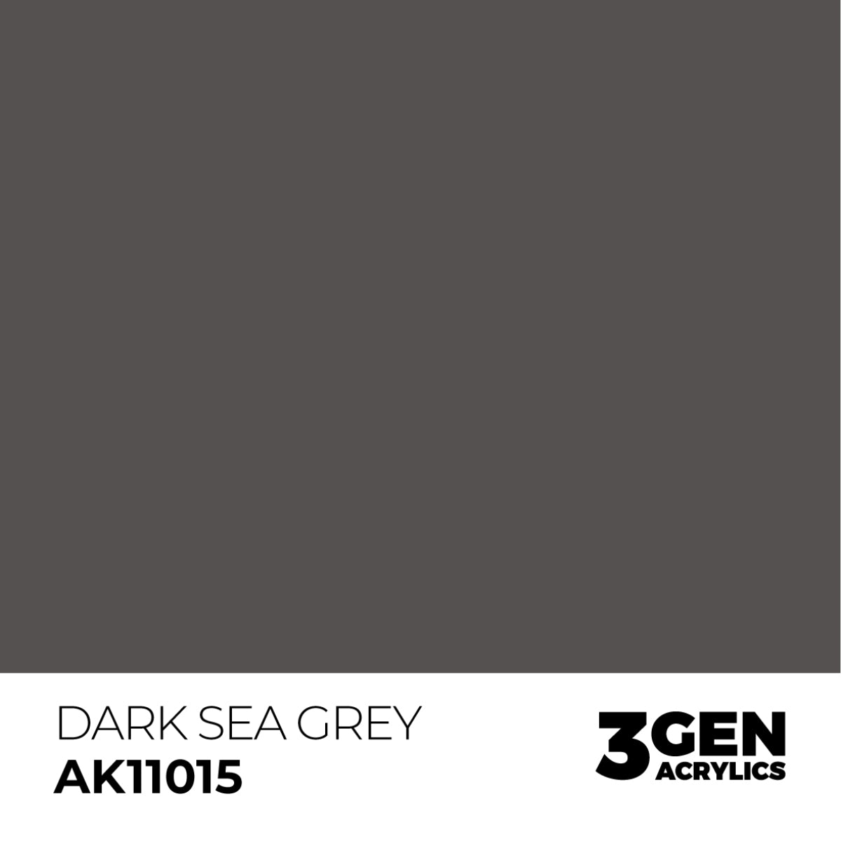 Ak Pintura Acrílica Gama Genérica AK11015 Dark Sea Grey 18ml