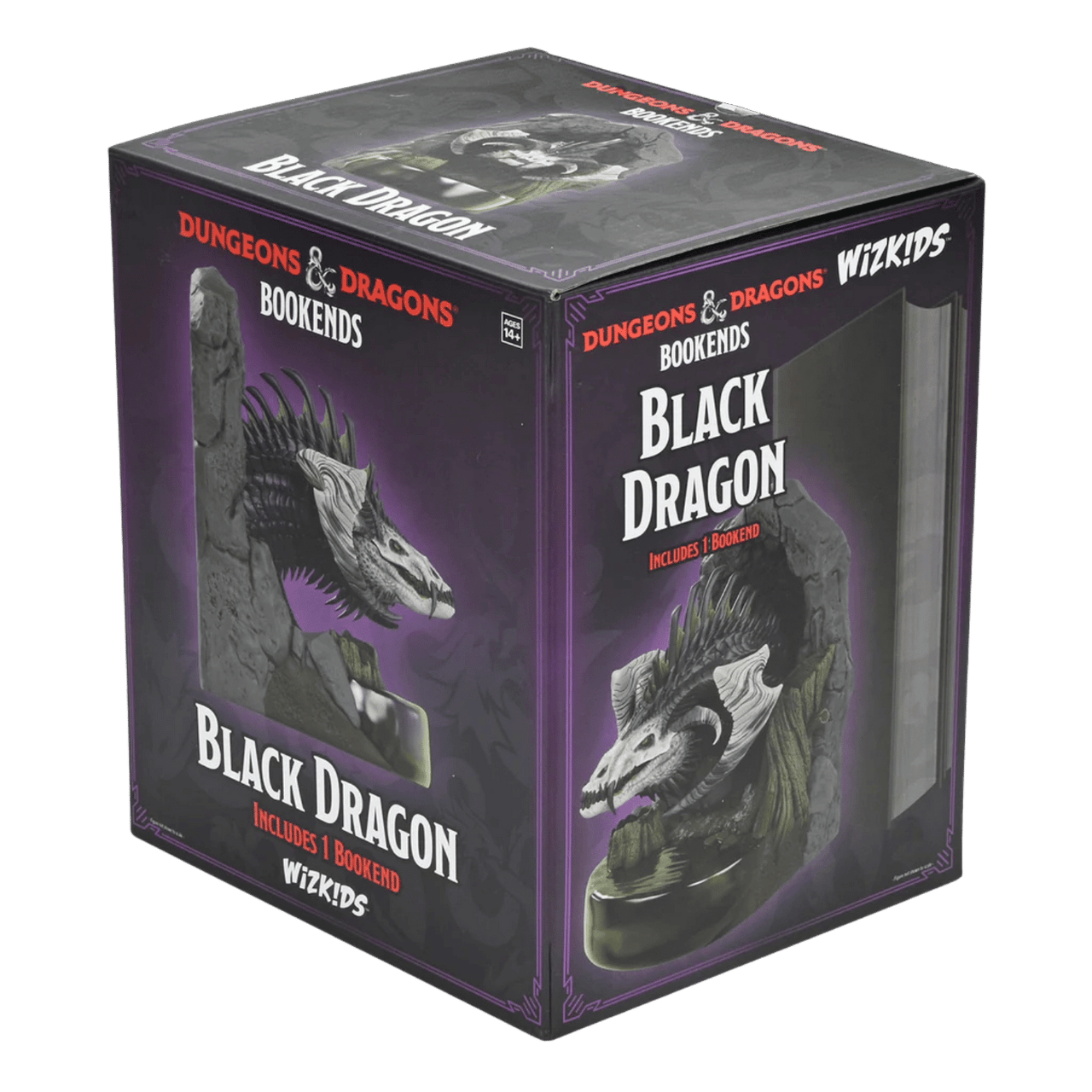 Wizk!ds Dungeons & Dragons Sujetalibros Dragon Negro