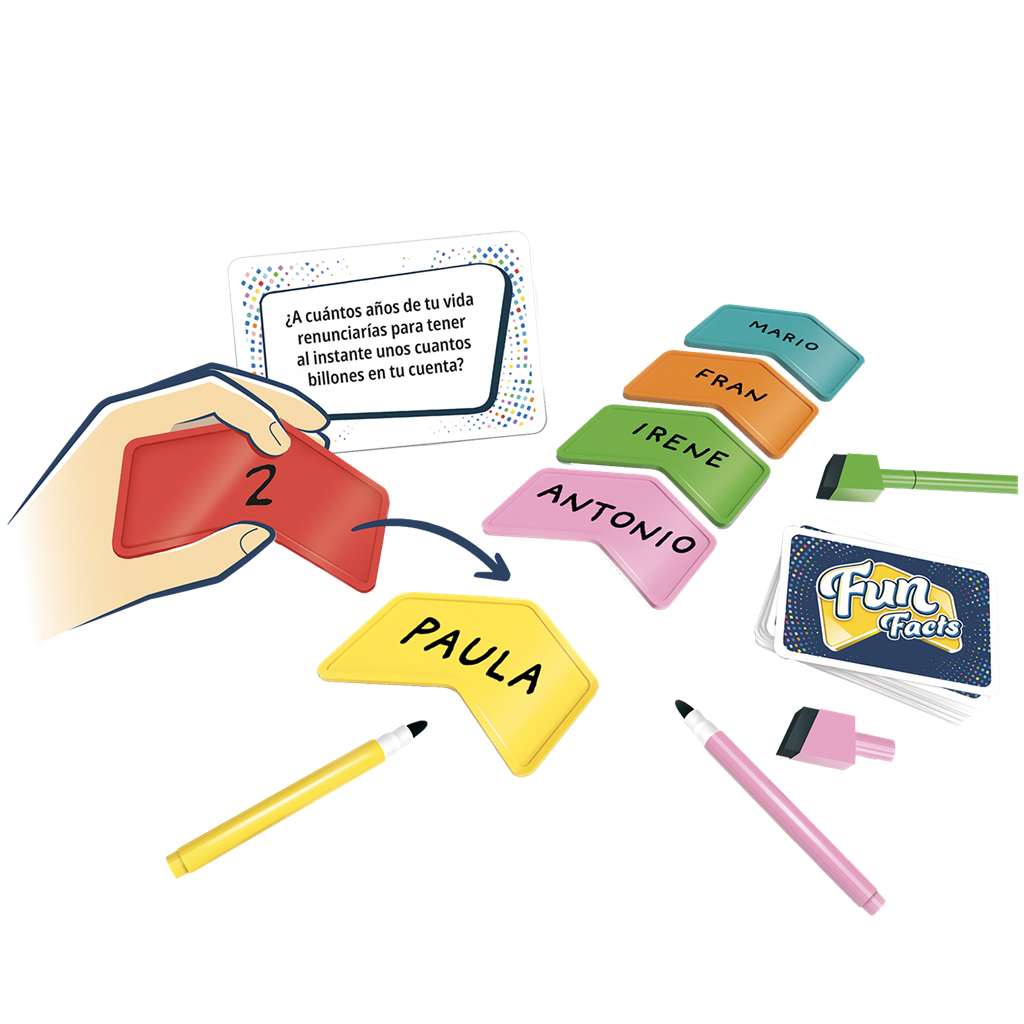 Repost Production Fun Facts Juego De Mesa - En Español