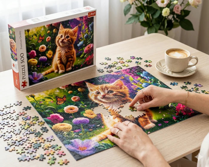 Trefl Rompecabezas Lindo Gatito 500 Pza
