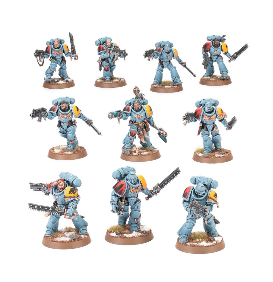Games Workshop Warhammer40k Space Wolves Grey Hunters
