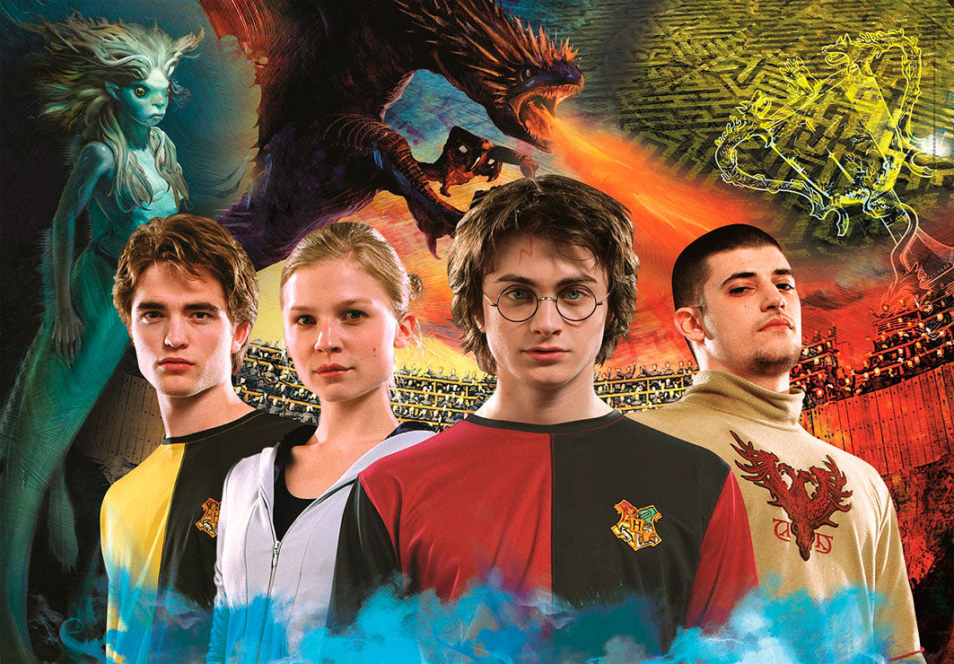 Clementoni Rompecabezas Harry Potter Copa 3 Magos 1000 Pza