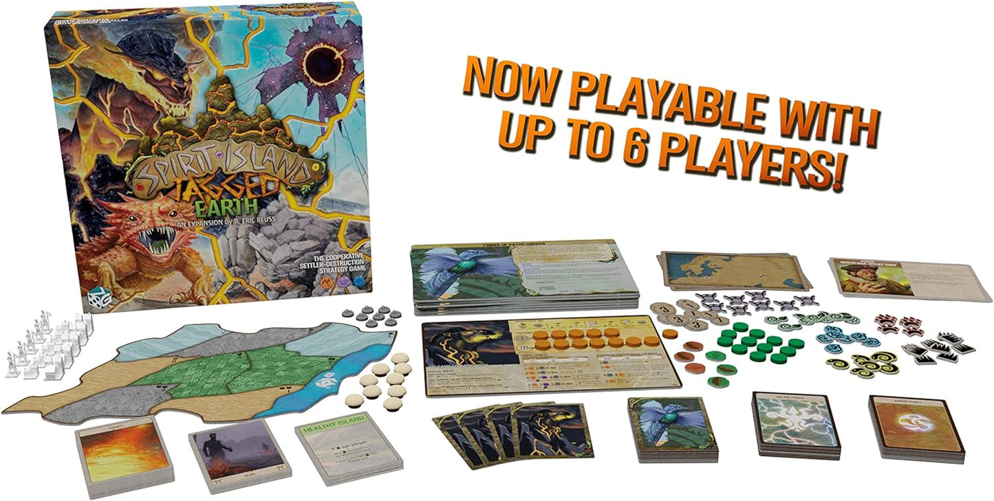 Greater Than Games Spirit Island Jagged Earth juego de mesa