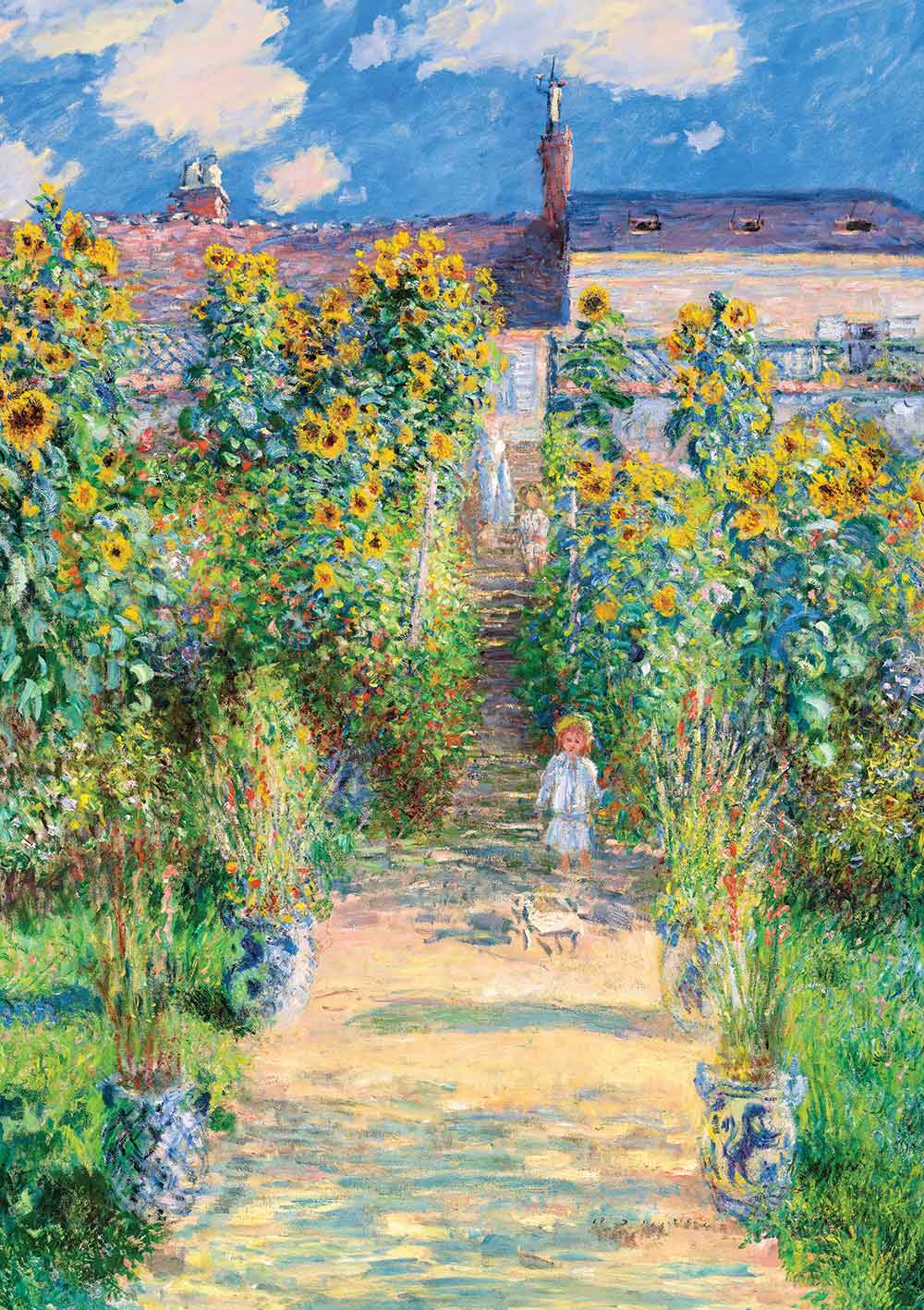 Art Puzzle Rompecabezas Jardin de Vétheuil Monet 1000 Pzas