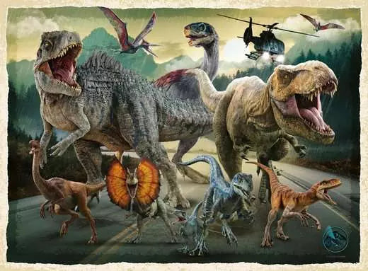 Ravensburger Rompecabezas Jurassic World 200 Pzas