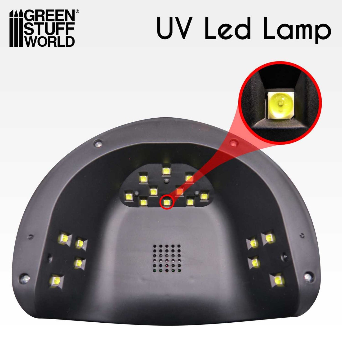 Green Stuff World Lampara LED Ultravioleta