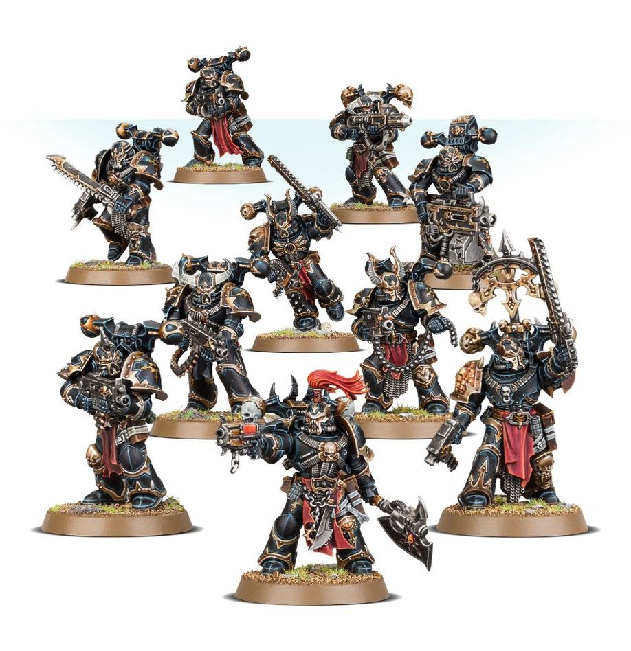 Gw Warhammer 40k Chaos Space Marines Legionaries