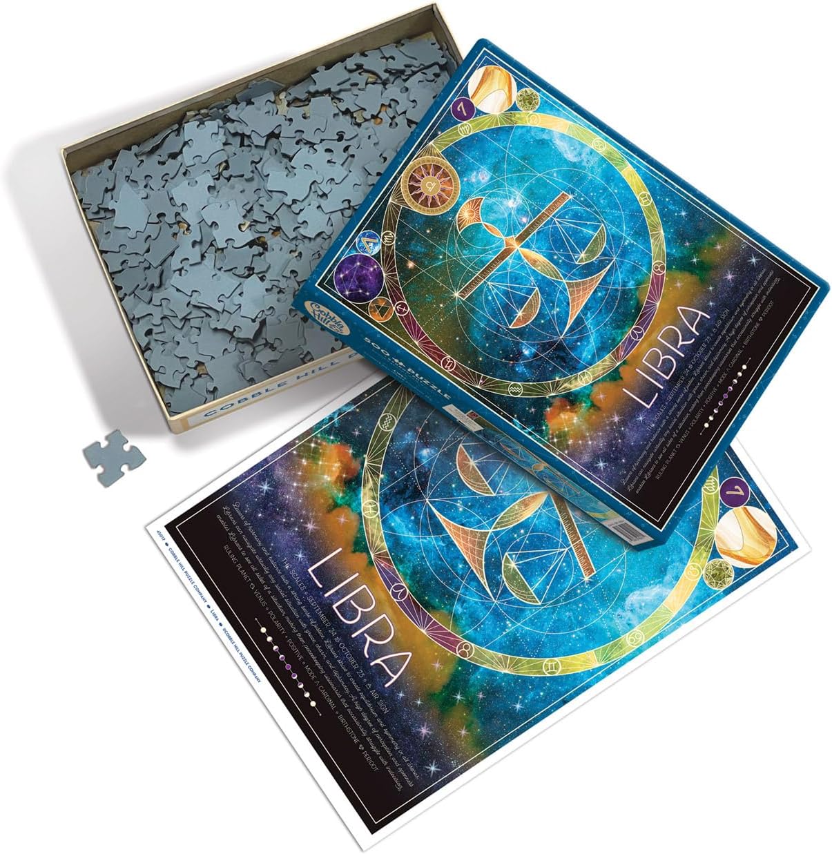 Cobble Hill Rompecabezas Zodiaco Libra 500 Pz