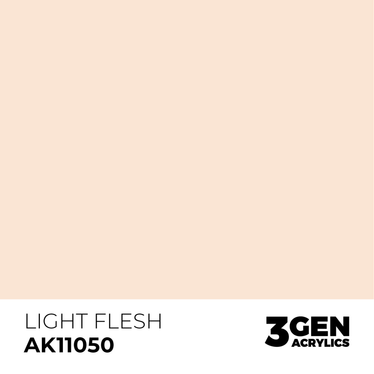 Ak Pintura Acrílica Gama Genérica AK11050 Light Flesh 18ml