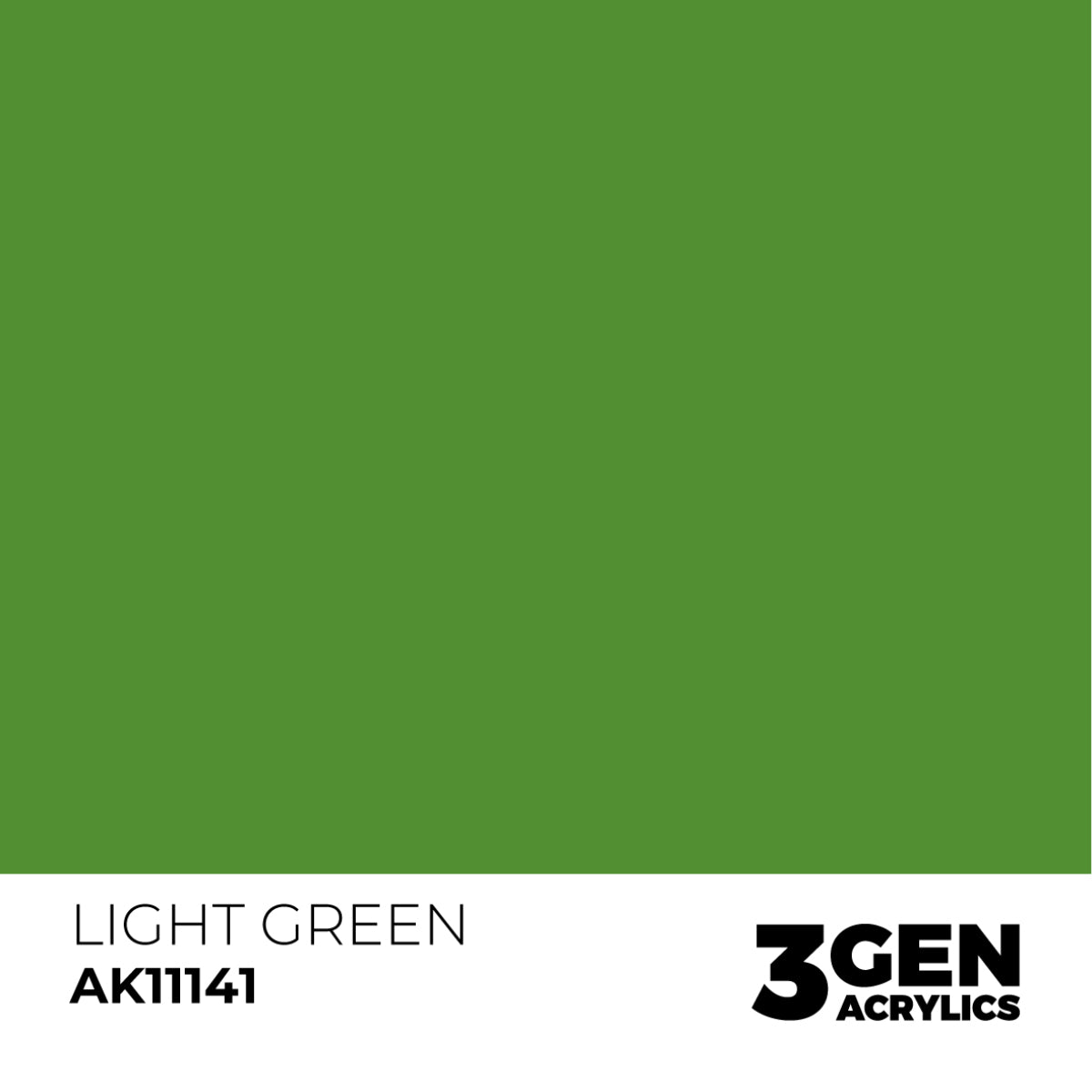 Ak Pintura Acrílica Gama Genérica AK11141 Light Green 18ml