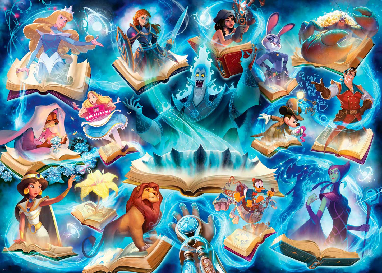 Ravensburger Rompecabezas Disney Lorcana Sapphire 1000 Pza