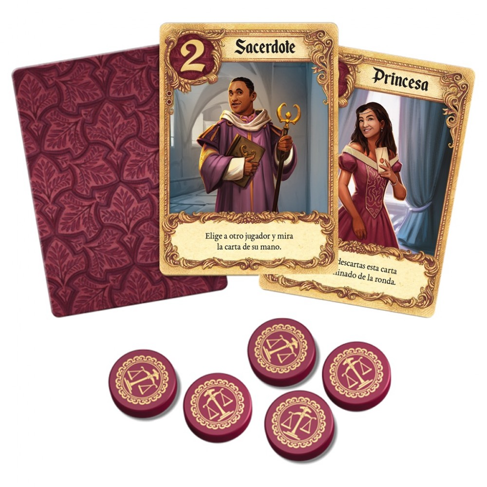 Asmodee Love Letter Juego De Mesa - En Español