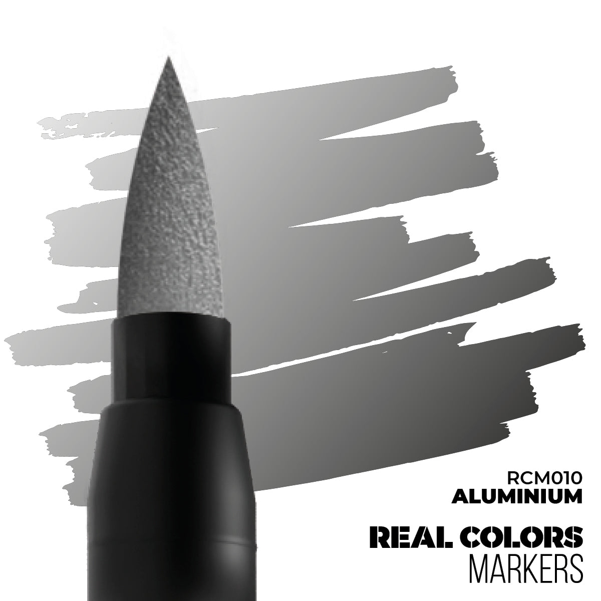 Ak Real Colors Rotulador Acrílico RCM010 Aluminium