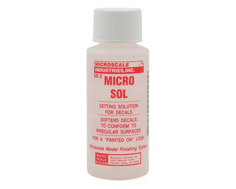 Microscale Micro Sol Solución Para Colocación de Calcomanías 1oz MRS MI-2