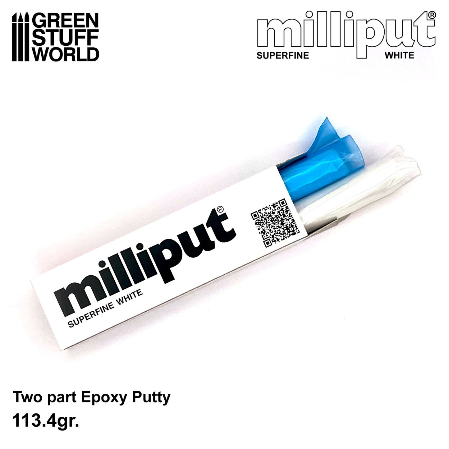 Green Stuff World Milliput Super Fine Blanco 4oz Resina Epoxy