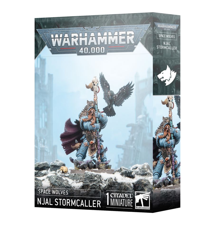 Games Workshop Warhammer40k Space Wolves Njal Stormcaller