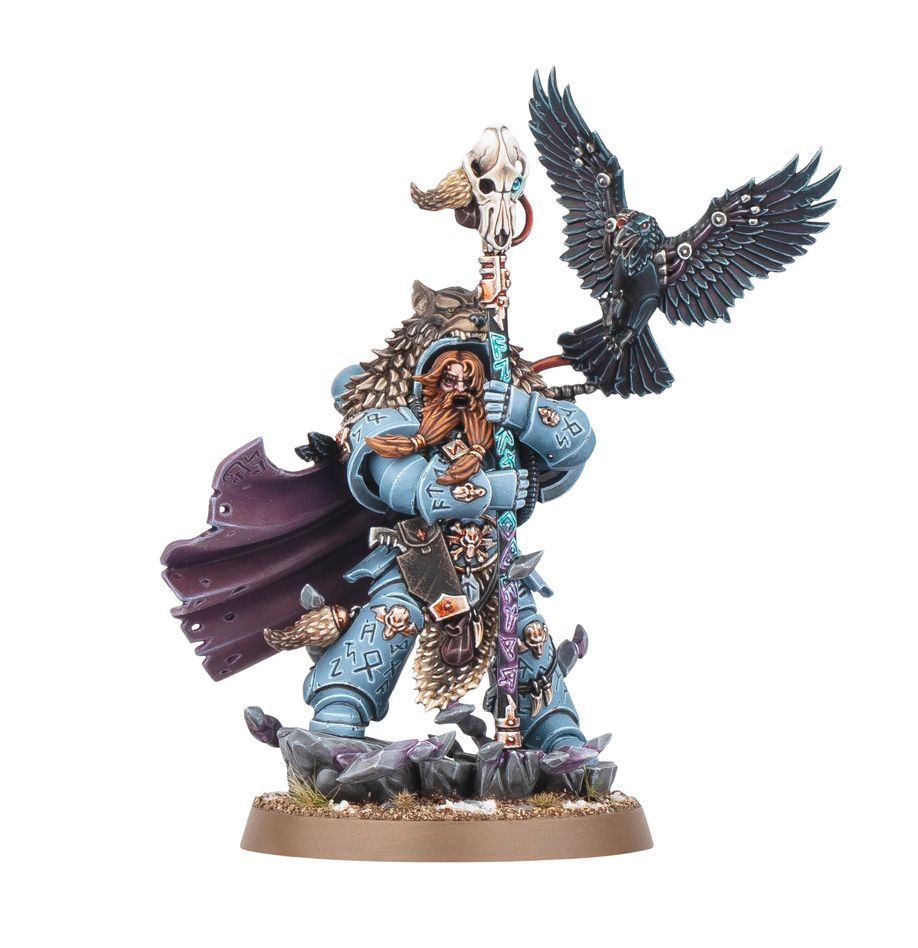 Games Workshop Warhammer40k Space Wolves Njal Stormcaller