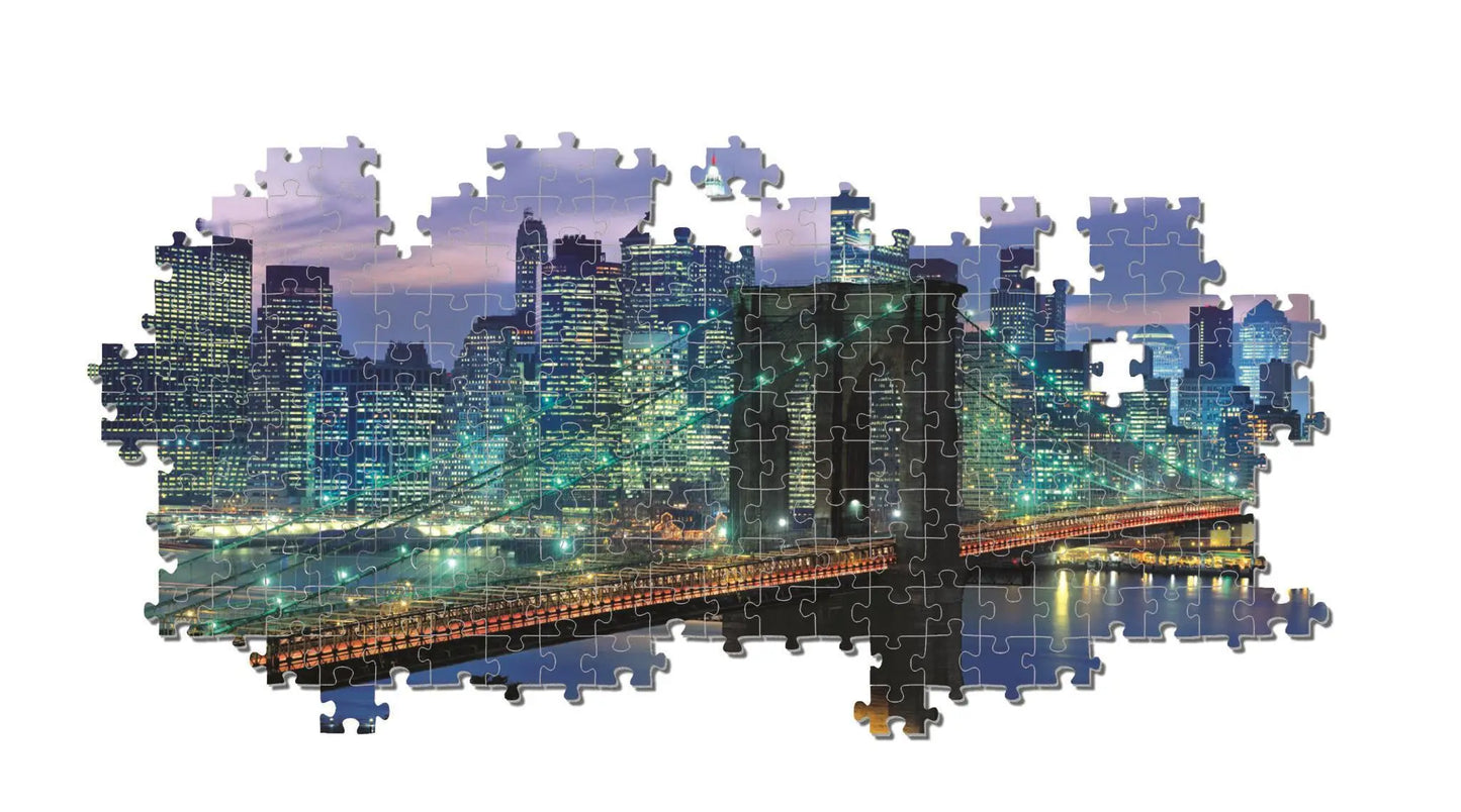 Clementoni Rompecabezas Panoramico Puente New York 1000 Pza