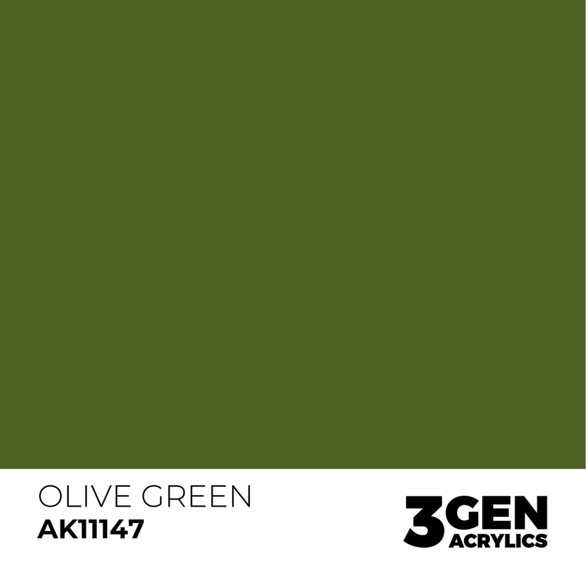 Ak Pintura Acrílica Gama Genérica AK11147 Olive Green 18ml