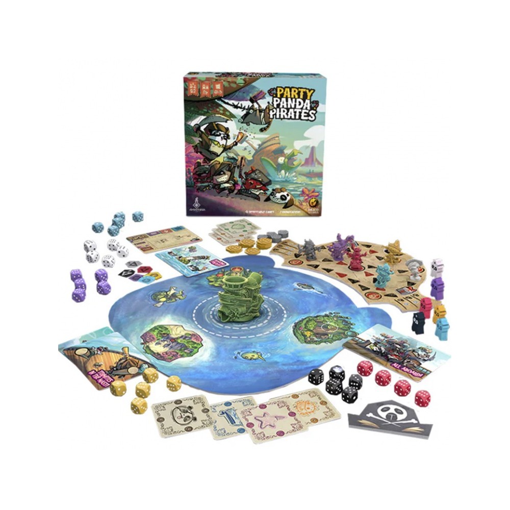 Party Panda Pirates juego de mesa en español