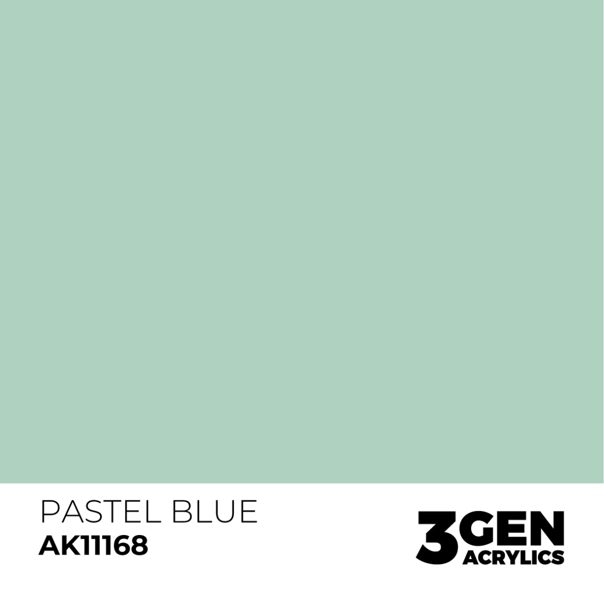 Ak Pintura Acrílica Gama Pastel AK11168 Pastel Blue 18ml