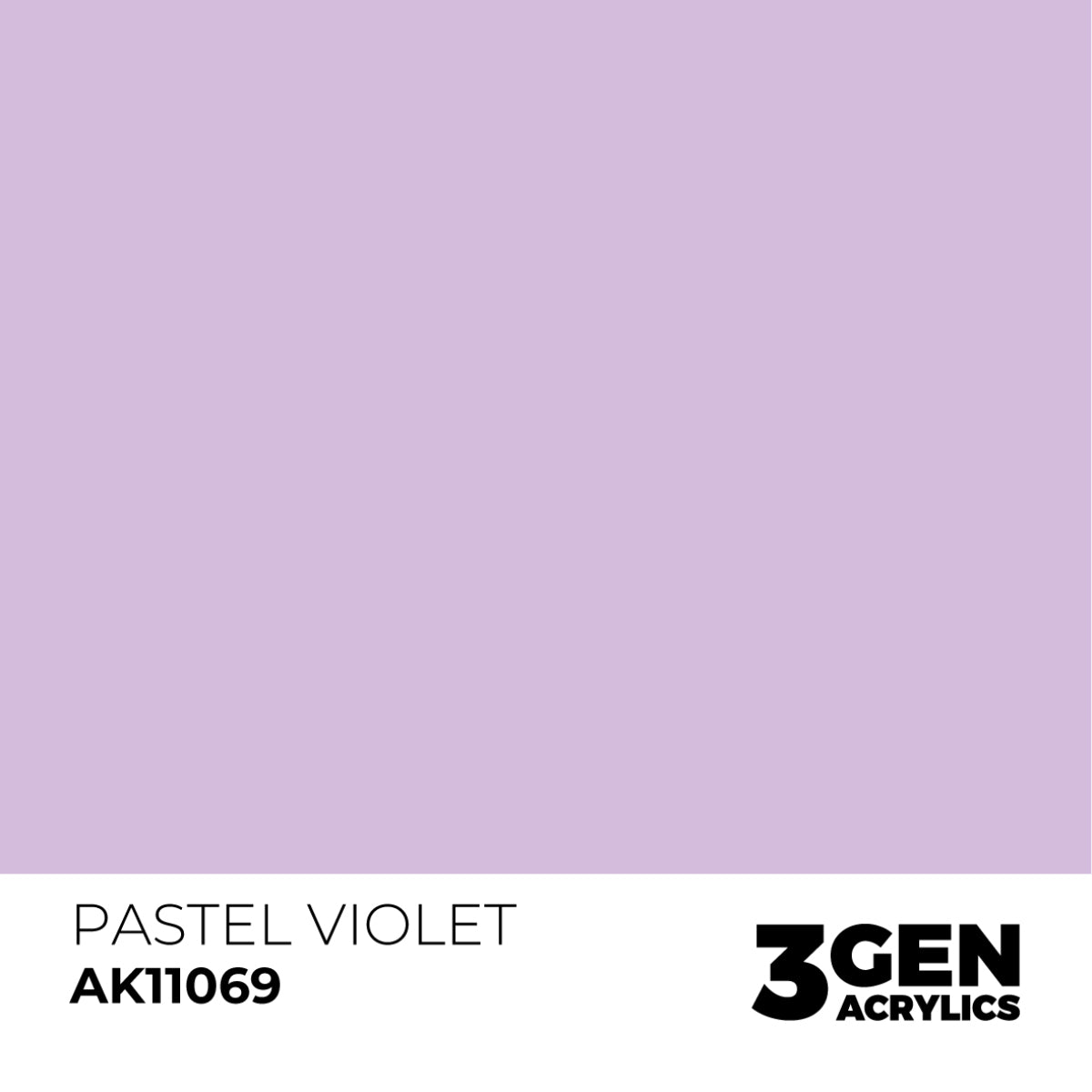 Ak Pintura Acrílica Gama Pastel AK11069 Pastel Violet 18ml