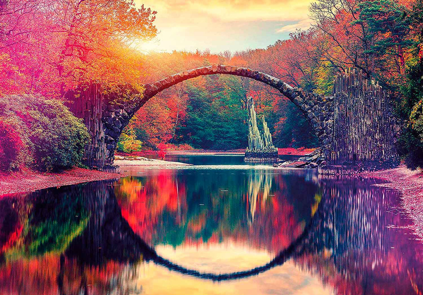 Clementoni Rompecabezas Reflejo Natural Peace 500 Pza