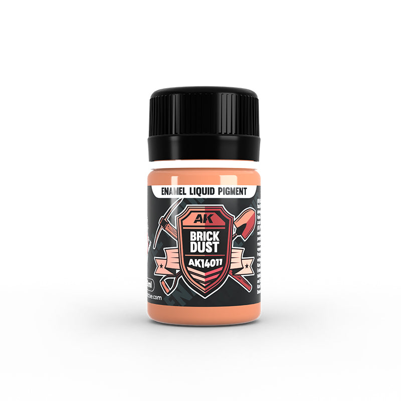 Ak Enamel Liquid Pigment Pigmento Liquido AK14011 Brick Dust 35ml