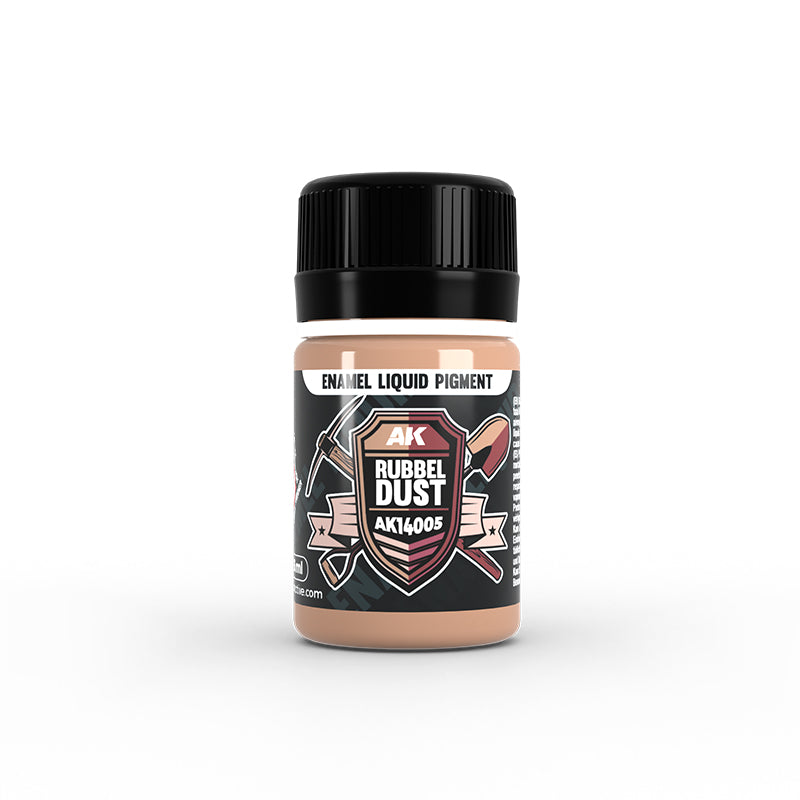 Ak Enamel Liquid Pigment Pigmento Liquido AK14005 Rubble Dust 35ml