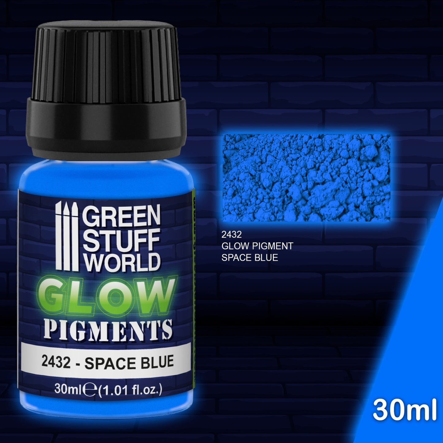 Green Stuff World Pigmentos Liminiscentes 30ml Space Blue