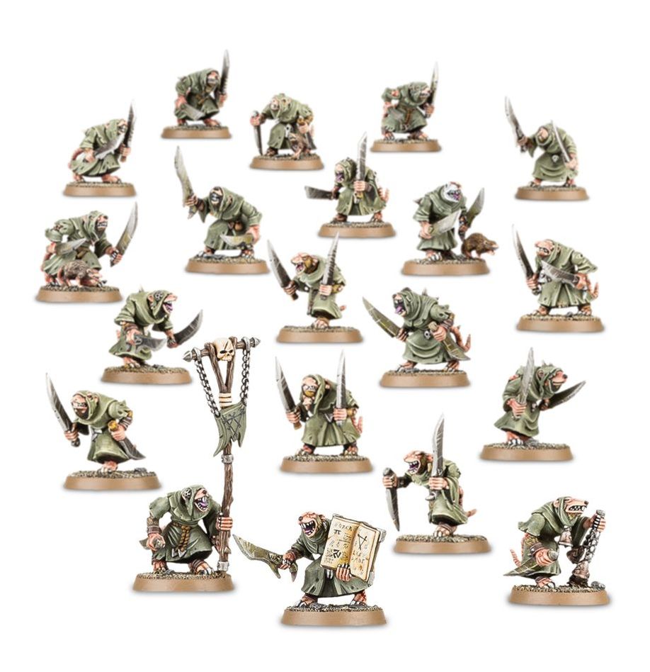 Games Workshop Warhammer Aos Skaven Plague Monks