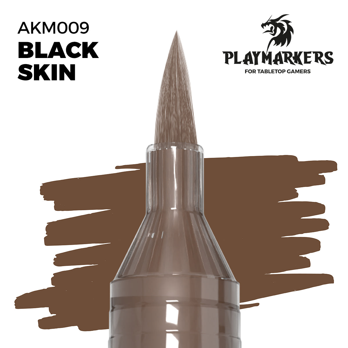 Ak Playmarker Rotulador De Pintura Acrílica AKM009 Black Skin