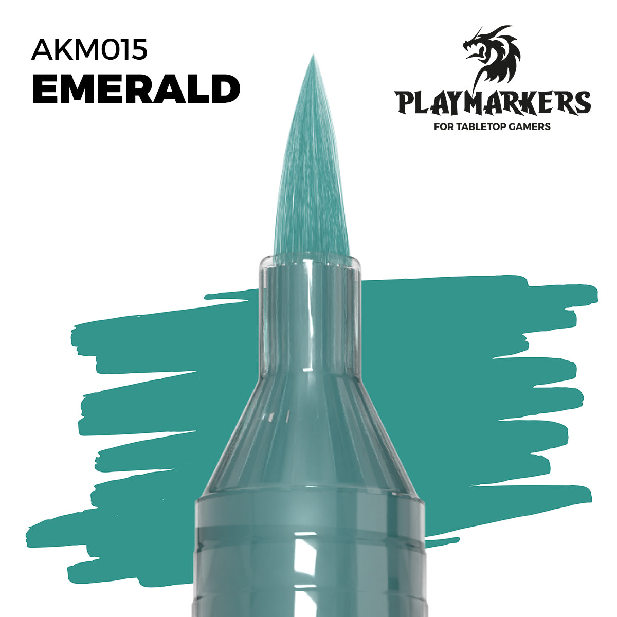 Ak Playmarker Rotulador De Pintura Acrílica AKM015 Emerald