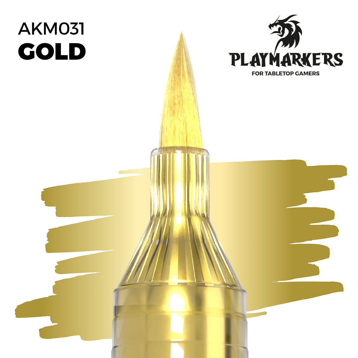 Ak Playmarker Rotulador De Pintura Acrílica AKM031 Gold