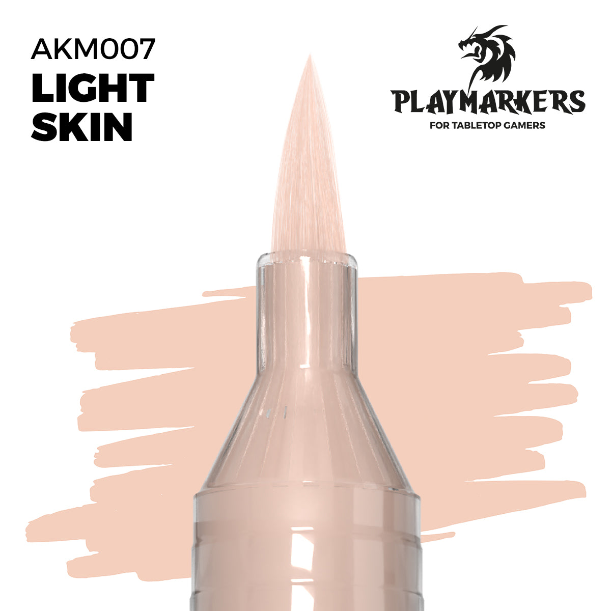 Ak Playmarker Rotulador De Pintura Acrílica AKM0017 Light Skin