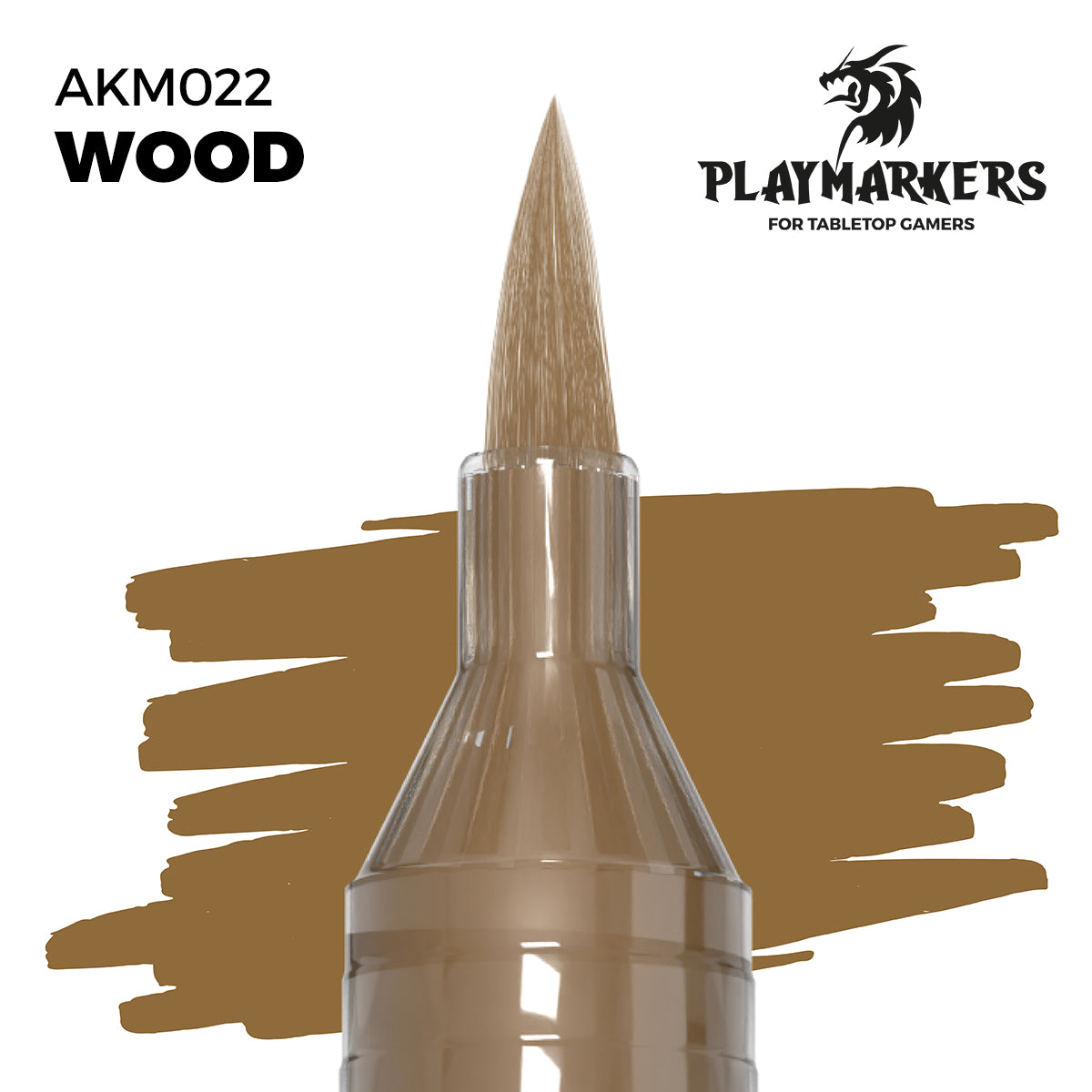 Ak Playmarker Rotulador De Pintura Acrílica AKM022 Wood