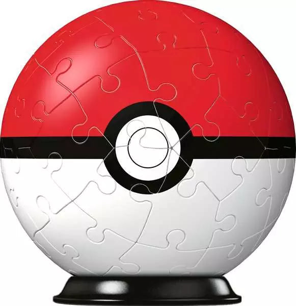 Ravensburger Rompecabezas 3d Pokémon Pokeball 54 Pzas