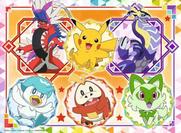 Ravensburger Rompecabezas Pokémon Escarlata Y Púrpura 100pza