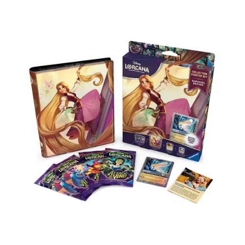 Lorcana Attack of the Vine Collection Starter Rapunzel Inglés